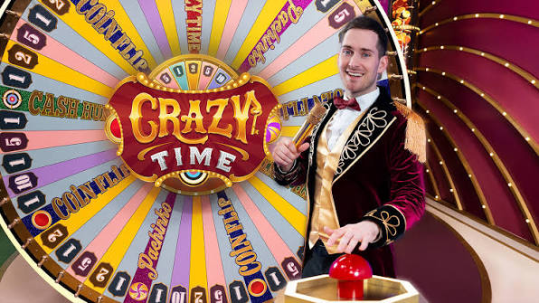 Crazy Time Evolution Gaming live casino